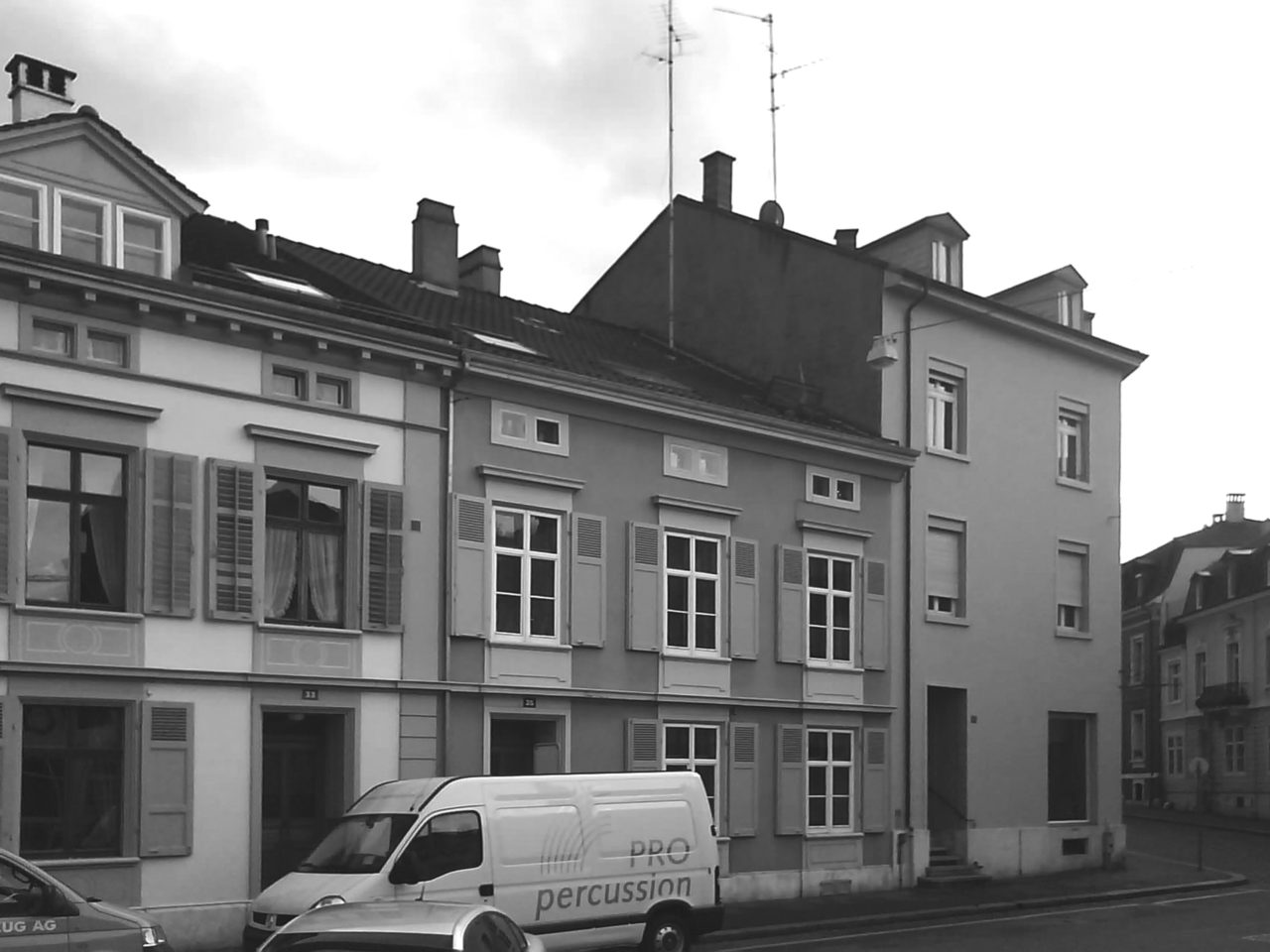 Vor Umbau und Ausbau von Architekturbüro Forsberg in Basel